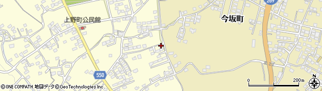 鹿児島県鹿屋市上野町4836周辺の地図