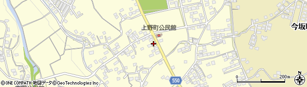 鹿児島県鹿屋市上野町4686周辺の地図