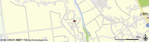 鹿児島県鹿屋市上野町5775周辺の地図