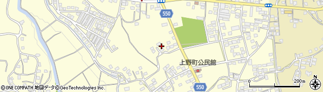 鹿児島県鹿屋市上野町4661周辺の地図