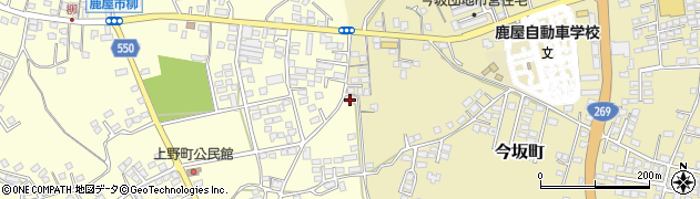 鹿児島県鹿屋市上野町4880周辺の地図