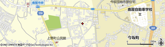 鹿児島県鹿屋市上野町4898周辺の地図