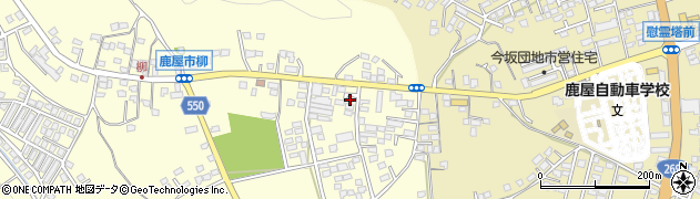 鹿児島県鹿屋市上野町4930周辺の地図