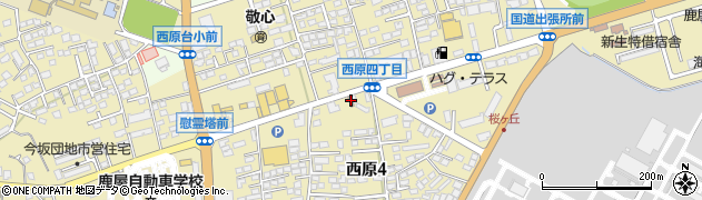 鹿屋桜ケ丘簡易郵便局周辺の地図