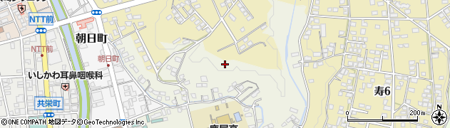 鹿児島県鹿屋市白崎町周辺の地図