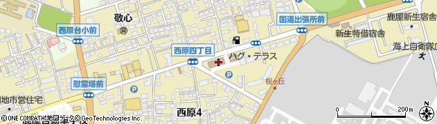 九州農政局　鹿屋駐在所・統計チーム周辺の地図
