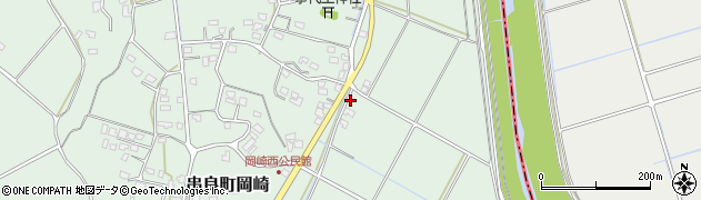鹿児島県鹿屋市串良町岡崎1010周辺の地図