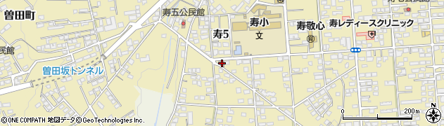 鹿屋泉ヶ丘簡易郵便局周辺の地図