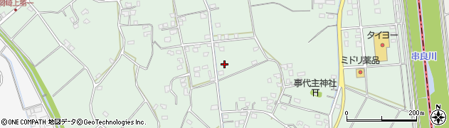 鹿児島県鹿屋市串良町岡崎3222周辺の地図