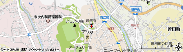 願生寺周辺の地図