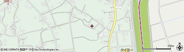 鹿児島県鹿屋市串良町岡崎3118周辺の地図