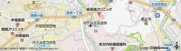 ホテル太平温泉周辺の地図