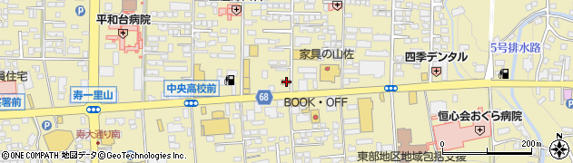 ファミリーマート鹿屋寿四丁目店周辺の地図