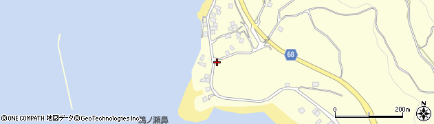 鹿児島県鹿屋市船間町1075周辺の地図