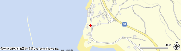 鹿児島県鹿屋市船間町1070周辺の地図