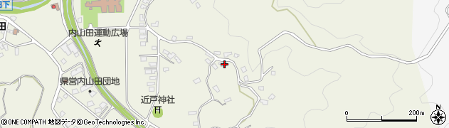 鹿児島県南さつま市加世田内山田4443周辺の地図