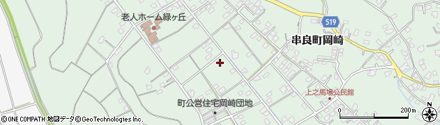 鹿児島県鹿屋市串良町岡崎2831周辺の地図
