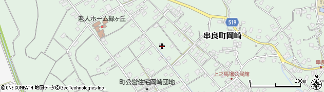 鹿児島県鹿屋市串良町岡崎2916周辺の地図