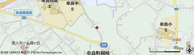 鹿児島県鹿屋市串良町岡崎2463周辺の地図