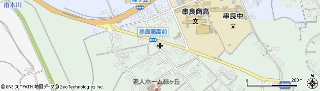 鹿児島県鹿屋市串良町岡崎2611周辺の地図