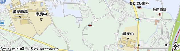 鹿児島県鹿屋市串良町岡崎2296周辺の地図