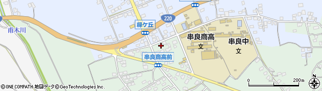 鹿児島県鹿屋市串良町岡崎2566周辺の地図