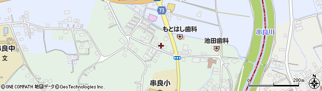 鹿児島県鹿屋市串良町岡崎2140周辺の地図