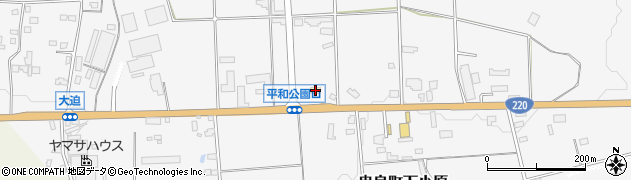 ローソン鹿屋串良町店周辺の地図