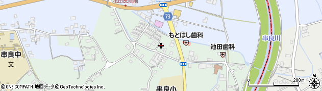 鹿児島県鹿屋市串良町岡崎2196周辺の地図