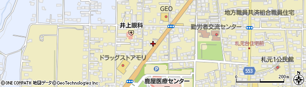 安楽タタミ店周辺の地図