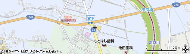 Ｔショップやまぐち串良店周辺の地図