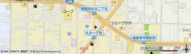 すし王　札元店周辺の地図
