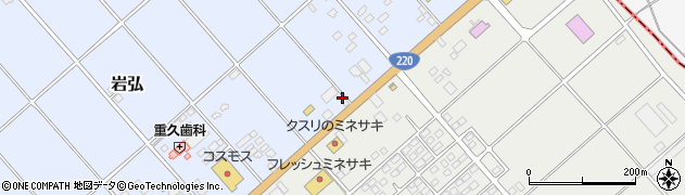 車検のコバック東串良店周辺の地図