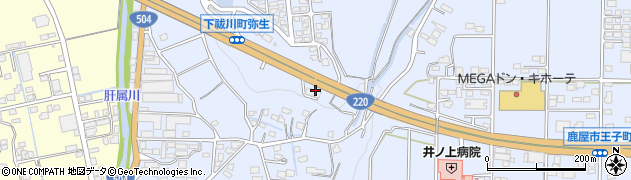 鹿児島県コンクリート製品協同組合大隅営業所周辺の地図
