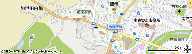 南日本銀行加世田支店 ＡＴＭ周辺の地図