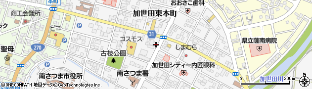 東本町調剤薬局周辺の地図