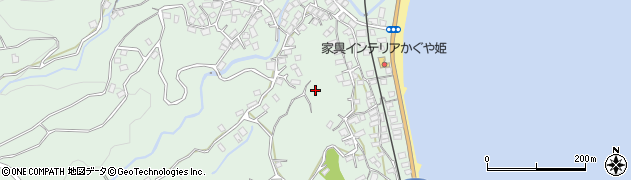 鹿児島県鹿児島市喜入瀬々串町周辺の地図