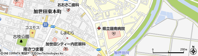 I&H薩南病院前薬局周辺の地図