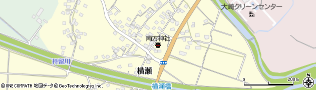 南方神社周辺の地図