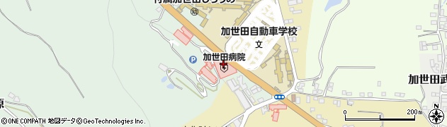 アイン薬局加世田店周辺の地図