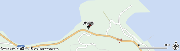 片浦公園周辺の地図