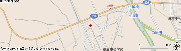 鹿児島県南さつま市加世田小湊2482周辺の地図