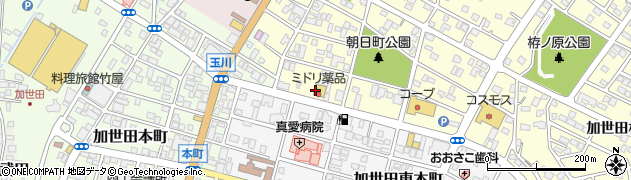 ミドリ薬品加世田店周辺の地図