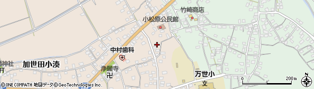 鹿児島県南さつま市加世田小湊473周辺の地図