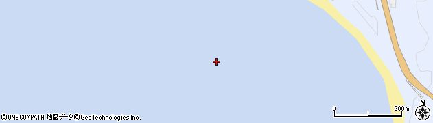 鹿児島湾周辺の地図