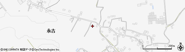 鹿児島県大崎町（曽於郡）永吉周辺の地図