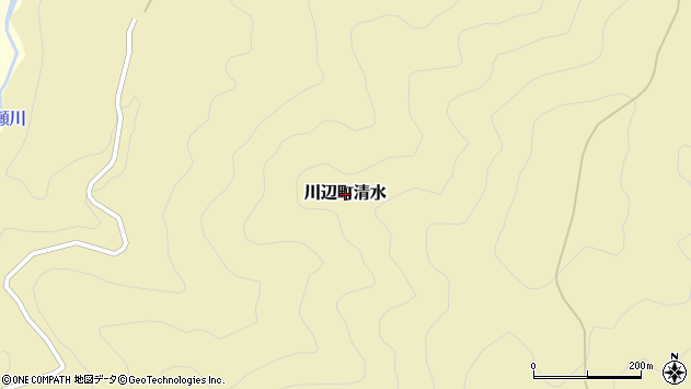 〒897-0202 鹿児島県南九州市川辺町清水の地図