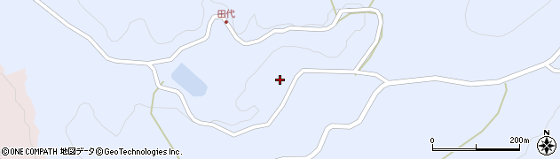鹿児島県南さつま市金峰町浦之名1978周辺の地図