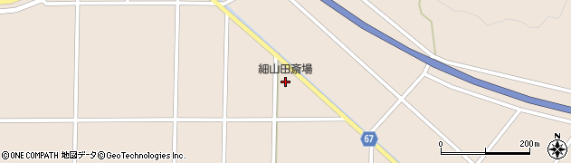 細山田斎場周辺の地図