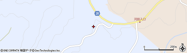 鹿児島県南さつま市金峰町浦之名2479周辺の地図